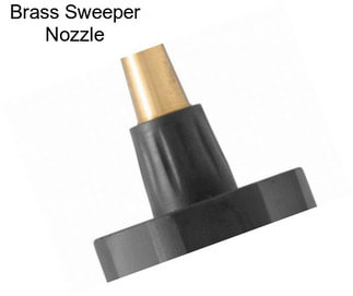 Brass Sweeper Nozzle