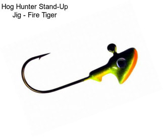 Hog Hunter Stand-Up Jig - Fire Tiger