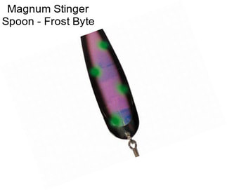 Magnum Stinger Spoon - Frost Byte