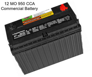 12 MO 950 CCA Commercial Battery