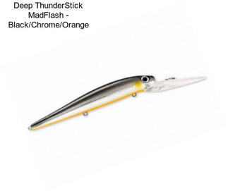 Deep ThunderStick MadFlash - Black/Chrome/Orange