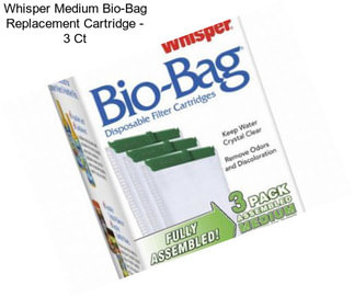 Whisper Medium Bio-Bag Replacement Cartridge - 3 Ct