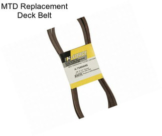 MTD Replacement Deck Belt