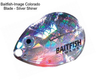 Baitfish-Image Colorado Blade - Silver Shiner