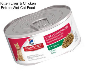 Kitten Liver & Chicken Entree Wet Cat Food