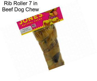 Rib Roller 7 in Beef Dog Chew