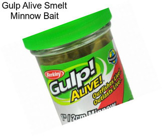 Gulp Alive Smelt Minnow Bait