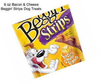 6 oz Bacon & Cheese Beggin\' Strips Dog Treats