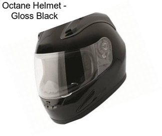 Octane Helmet - Gloss Black