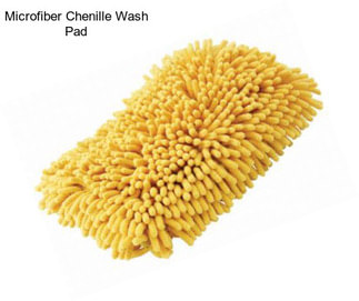 Microfiber Chenille Wash Pad