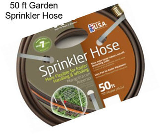 50 ft Garden Sprinkler Hose