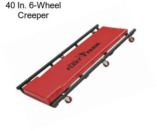 40 In. 6-Wheel Creeper