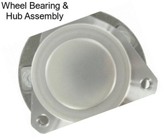 Wheel Bearing & Hub Assembly