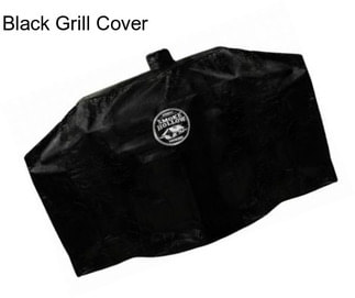 Black Grill Cover