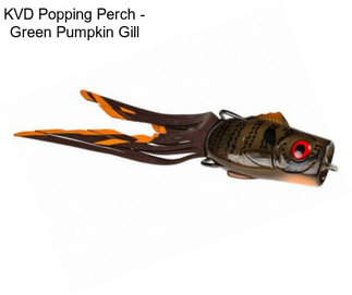 KVD Popping Perch - Green Pumpkin Gill