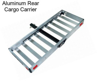 Aluminum Rear Cargo Carrier