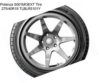 Potenza S001MOEXT Tire 275/40R19 TLBLRS101Y