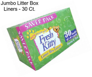 Jumbo Litter Box Liners - 30 Ct.