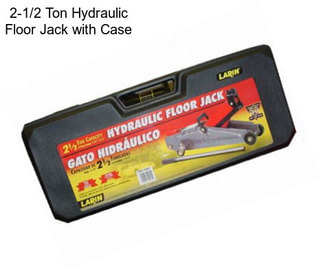 2-1/2 Ton Hydraulic Floor Jack with Case