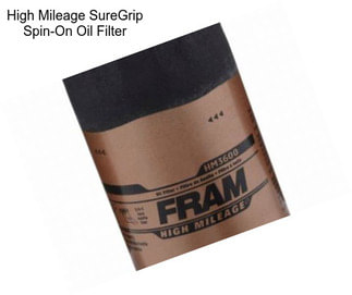 High Mileage SureGrip Spin-On Oil Filter