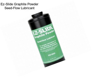 Ez-Slide Graphite Powder Seed-Flow Lubricant
