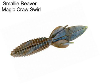Smallie Beaver - Magic Craw Swirl
