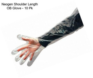 Neogen Shoulder Length OB Glove - 10 Pk