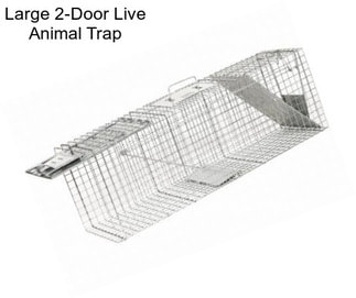 Large 2-Door Live Animal Trap
