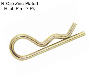 R-Clip Zinc-Plated Hitch Pin - 7 Pk