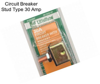 Circuit Breaker Stud Type 30 Amp
