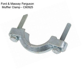 Ford & Massey Ferguson Muffler Clamp - C60925