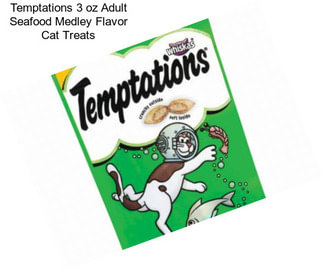 Temptations 3 oz Adult Seafood Medley Flavor Cat Treats