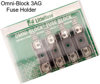 Omni-Block 3AG Fuse Holder