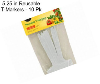 5.25 in Reusable T-Markers - 10 Pk