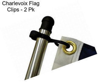 Charlevoix Flag Clips - 2 Pk