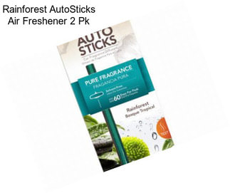 Rainforest AutoSticks Air Freshener 2 Pk