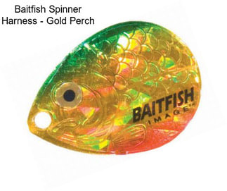 Baitfish Spinner Harness - Gold Perch