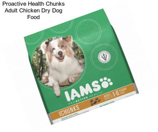 Proactive Health Chunks Adult Chicken Dry Dog Food