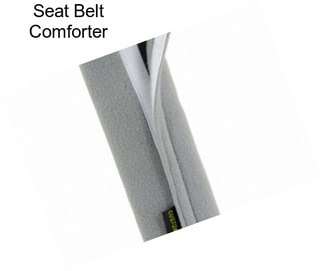 Seat Belt Comforter