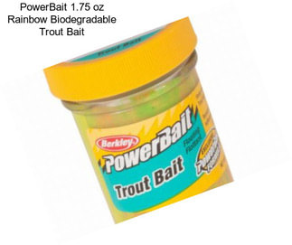 PowerBait 1.75 oz Rainbow Biodegradable Trout Bait