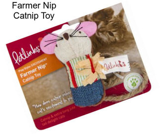 Farmer Nip Catnip Toy