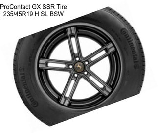 ProContact GX SSR Tire 235/45R19 H SL BSW