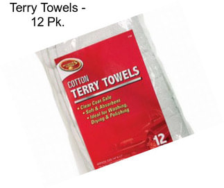 Terry Towels - 12 Pk.