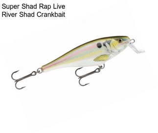 Super Shad Rap Live River Shad Crankbait