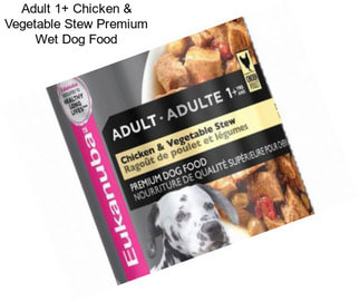 Adult 1+ Chicken & Vegetable Stew Premium Wet Dog Food