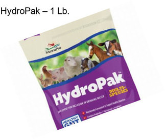 HydroPak – 1 Lb.