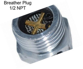 Breather Plug 1/2 NPT