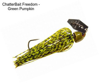 ChatterBait Freedom - Green Pumpkin