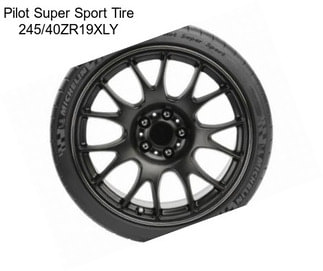Pilot Super Sport Tire 245/40ZR19XLY