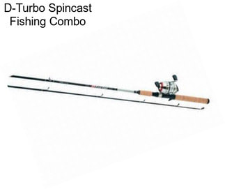 D-Turbo Spincast Fishing Combo
